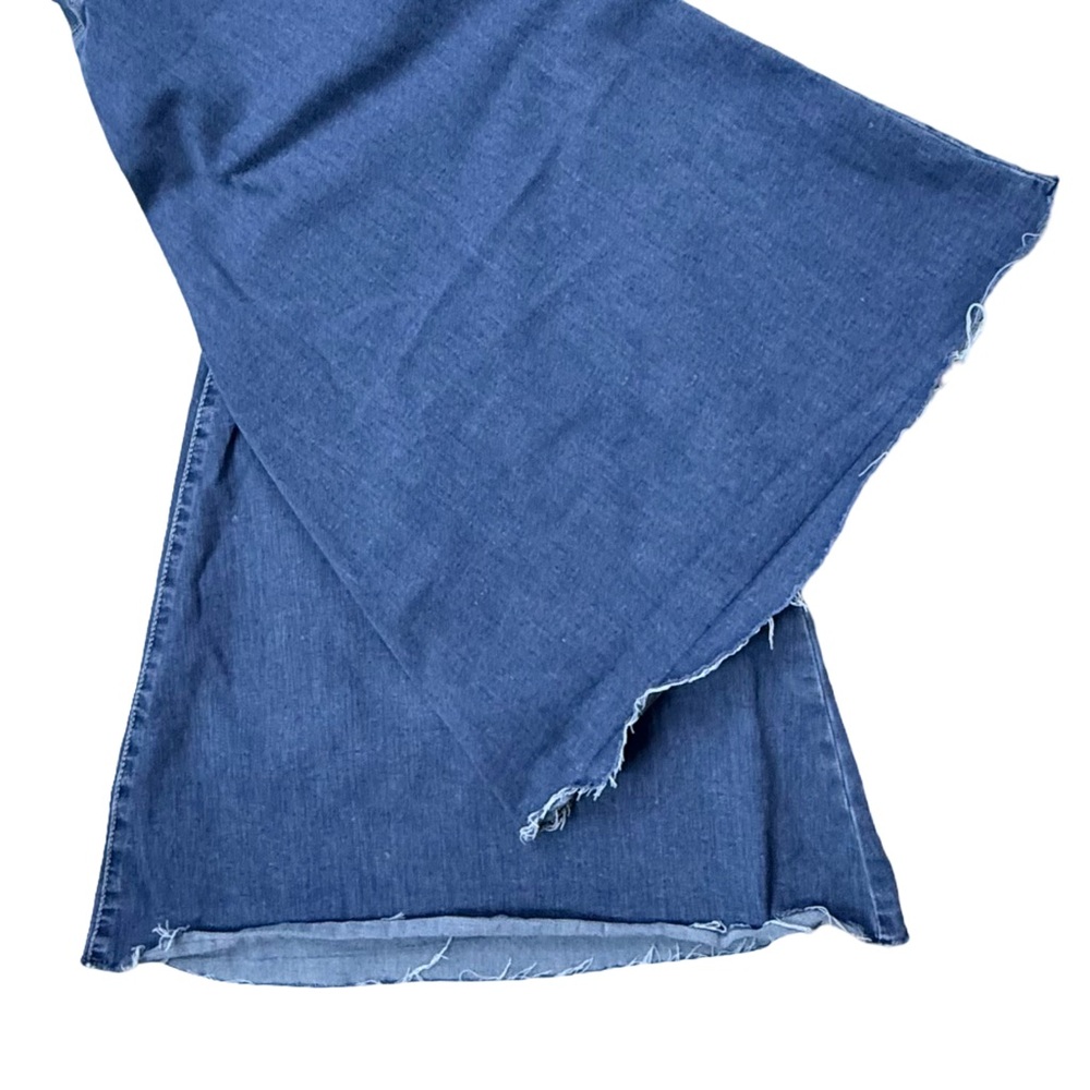 We the free Float On Flare Extreme Bell Bottoms Retro Med Rinse High Rise - Picture 5 of 14